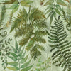 Floral Green Wallpaper - Elowen  1.4m Wide Width Wallpaper (By The Metre) Sage Voyage Maison