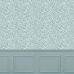 Voyage Maison Elstow 1.4m Wide Width Wallpaper in Duck Egg