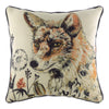 Evans Lichfield Elwood Fox Cushion Cover in Ecru