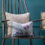 Voyage Maison Elysium Small Printed Cushion Cover in Sapphire