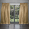 Voyage Maison Emilio Woven Pencil Pleat Curtains in Mustard