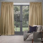 Voyage Maison Emilio Woven Pencil Pleat Curtains in Mustard