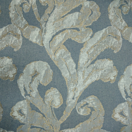 Voyage Maison Emington Woven Jacquard Fabric in Lead