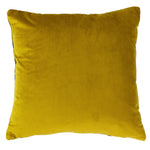 Paoletti Empire Velvet Jacquard Cushion Cover in Teal/Gold