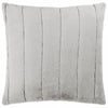 Plain Grey Cushions - Empress Faux Fur Cushion Cover Grey Paoletti