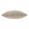 Plain Beige Cushions - Empress Faux Fur Cushion Cover Oatmeal Paoletti