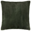 Plain Green Cushions - Empress Faux Fur Cushion Cover Pine Paoletti