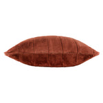 Plain Orange Cushions - Empress Faux Fur Cushion Cover Rust Paoletti