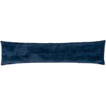 Paoletti Empress Faux Fur Draught Excluder in Navy