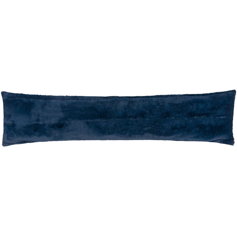 Paoletti Empress Faux Fur Draught Excluder in Navy