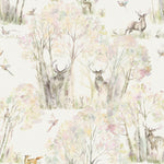 Voyage Maison Enchanted Forest Printed Fabric in Natural