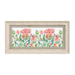 Floral Orange Wall Art - Enchanting Thistle  Framed Print Birch/Marigold Voyage Maison