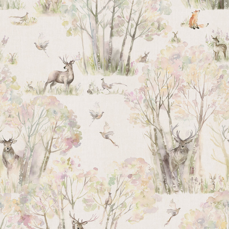 Enchanted Wallpaper Sample Linen