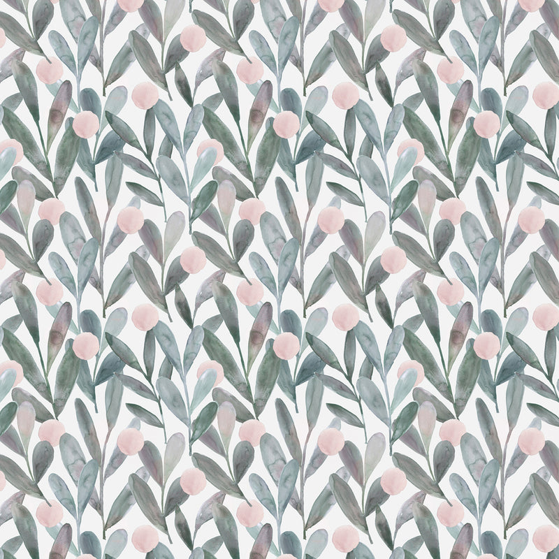 Voyage Maison Enso Printed Cotton Fabric in Granite