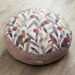 Voyage Maison Enso Printed Floor Cushion in Mulberry