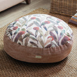 Voyage Maison Enso Printed Floor Cushion in Mulberry