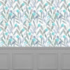 Voyage Maison Enso 1.4m Wide Width Wallpaper in Aqua