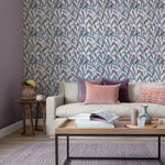 Voyage Maison Enso 1.4m Wide Width Wallpaper in Violet