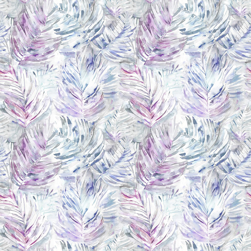 Voyage Maison Equador Printed Cotton Fabric in Violet