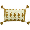 furn. Esme Tufted Cotton Cushion Cover in Ginger