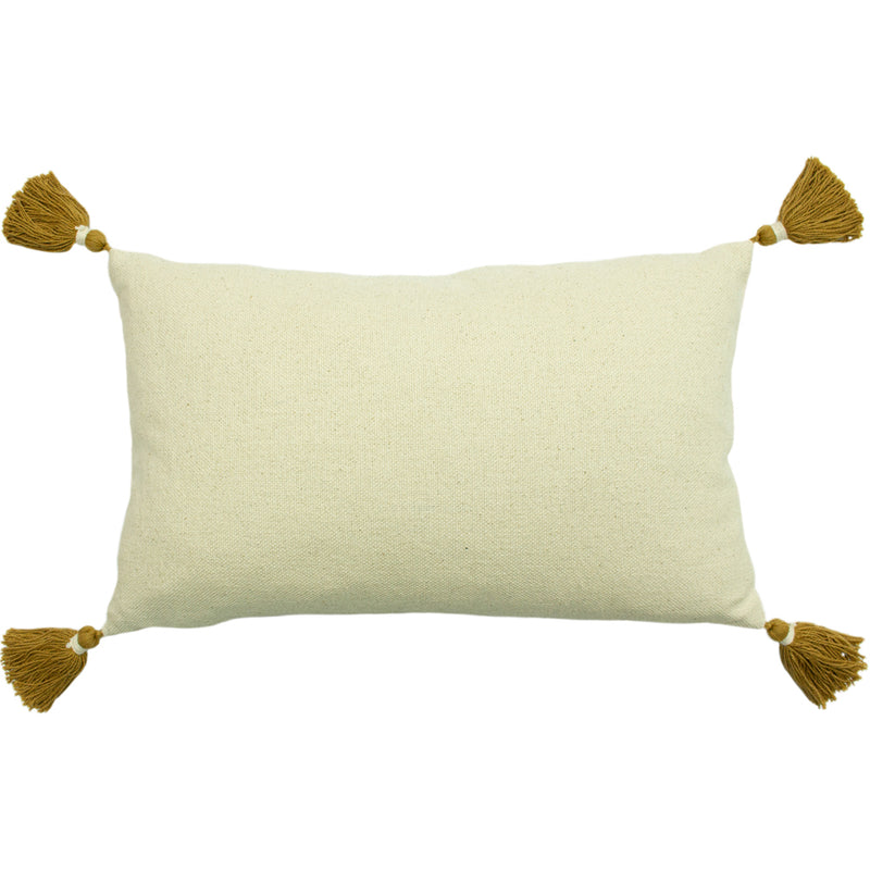 furn. Esme Tufted Cotton Cushion Cover in Ginger