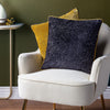 Paoletti Estelle Spotted Cushion Cover in Black/Gold