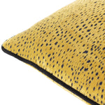 Paoletti Estelle Spotted Cushion Cover in Gold/Black