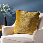 Paoletti Estelle Spotted Cushion Cover in Gold/Black