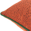 Paoletti Estelle Spotted Cushion Cover in Paprika/Teal