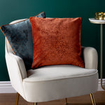 Paoletti Estelle Spotted Cushion Cover in Paprika/Teal