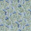 Voyage Maison Ettrick Printed Cotton Fabric in Bluebell