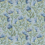 Voyage Maison Ettrick Printed Cotton Fabric in Bluebell