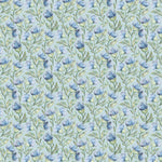 Voyage Maison Ettrick Printed Cotton Fabric in Bluebell