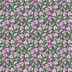 Voyage Maison Ettrick Printed Cotton Fabric in Graphite