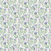 Voyage Maison Ettrick Printed Cotton Fabric in Heather