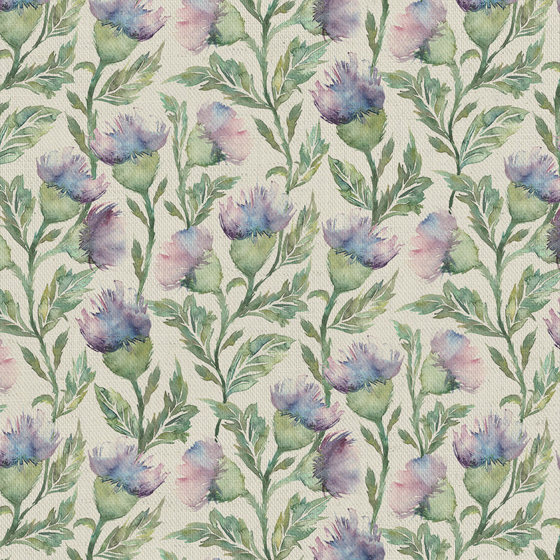 Ettrick Heather Printed Cotton Fabric | Pink Fabric | Voyage Maison ...