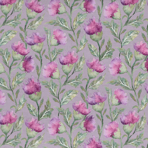 Voyage Maison Ettrick Printed Cotton Fabric in Mauve