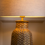 Geometric Gold Lighting - Evanora  Lamp Base Gold/Whitewash Voyage Maison