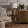 Geometric Gold Lighting - Evanora  Lamp Base Gold/Whitewash Voyage Maison