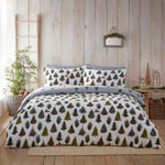 furn. Evergreen Duvet Cover Set in Green