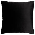 Paoletti Evoke Cut Velvet Cushion Cover in Black