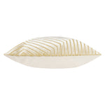 Paoletti Evoke Cut Velvet Cushion Cover in Ivory