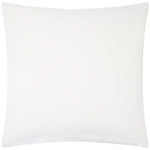Geometric Cream Cushions  - Evoke Cut Velvet Cushion Cover Ivory Paoletti