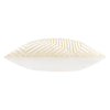Geometric Cream Cushions  - Evoke Cut Velvet Cushion Cover Ivory Paoletti