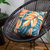 Jungle Blue Cushions - Ebon Wilds Outdoor Akia Cushion Cover Teal Wylder