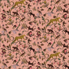 furn. Exotic Wildlings Wallpaper in Blush