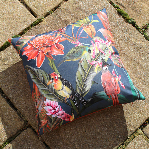 Evans Lichfield Exotics Outdoor Cushion Cover in Navy