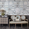 Voyage Maison Expedition 1.4m Wide Width Wallpaper in Ash