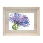 Voyage Maison Expressive Thistles Framed Print in Birch