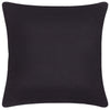 Wylder Exotic Zebra Embroidered Cushion Cover in Midnight